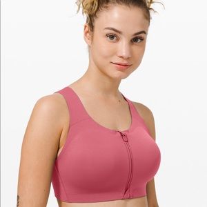 NWT Lululemon Enlite Bra Zip Front 34C!